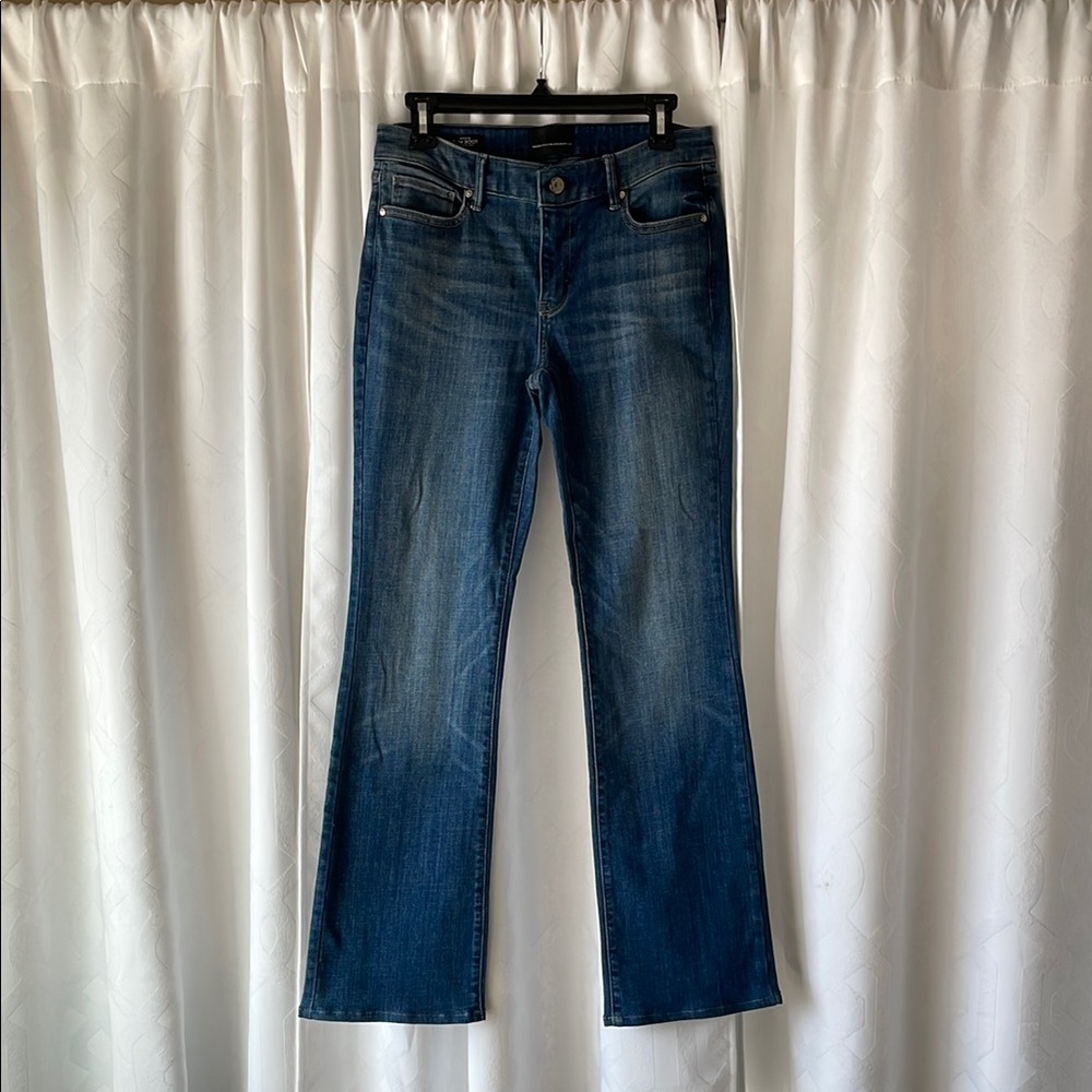 White House Black Market Dark Blue Boot Cut Jeans
